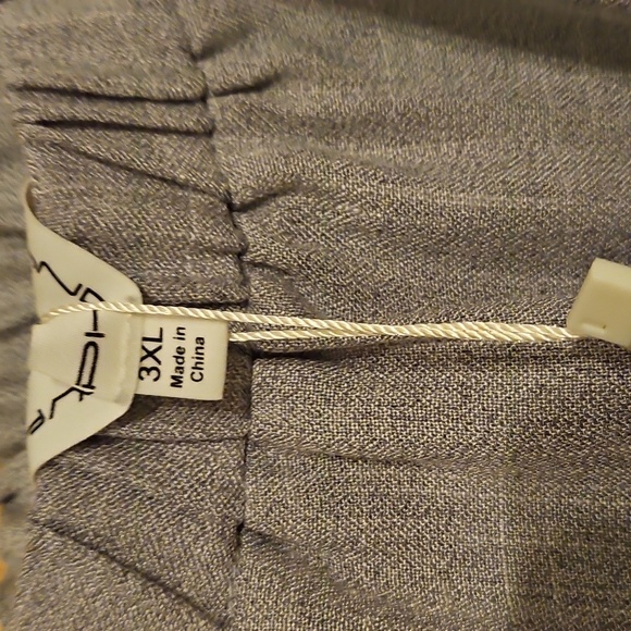 Symphony+ Elegant Gray Off-Shoulder Dress NWT - Picture 3 of 3